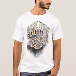 Peça, Confie, Agradeça a Deus – Camiseta Fé Metáli