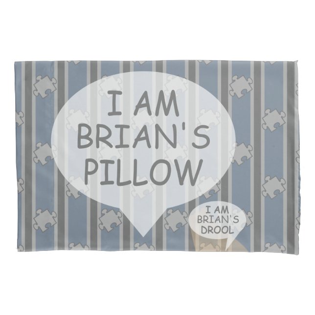 Peça de Quebra-cabeça personalizável divertida e R (Frente)