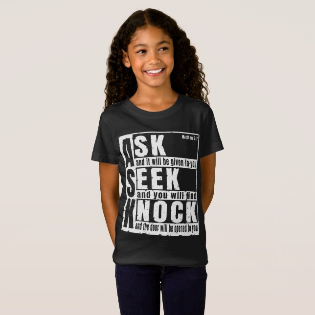 Peça procure bata Camiseta (Frente Completa)