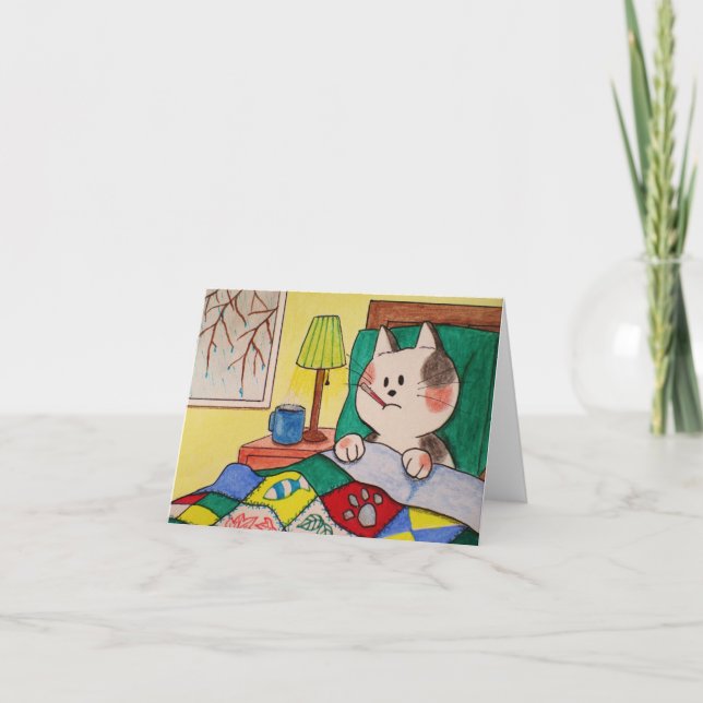 Peças Aqui Cartão de Vazio "Dia de Doença" (Frente)