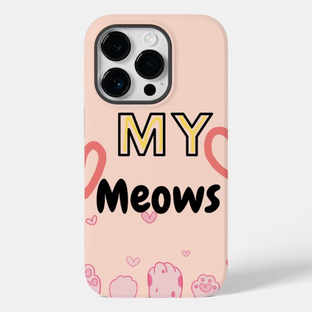 Peças de gatinho para encapsulamento iphone 14pro (Verso)