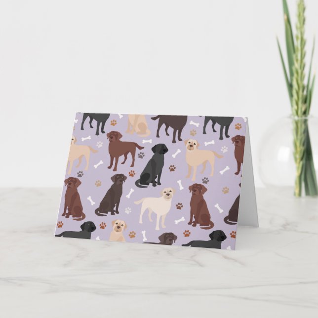 Peças e cartões para varejistas do Labrador (Frente)