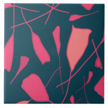 Peças simples de rosa,, azulejo de cerâmica