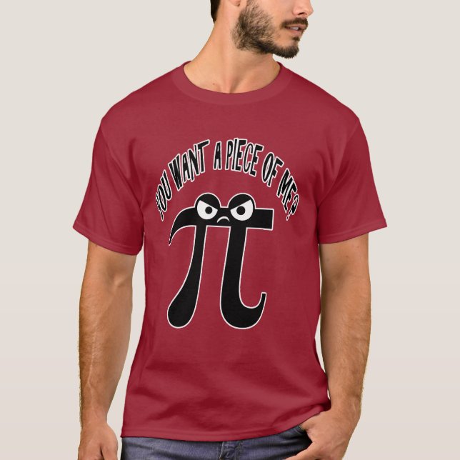 Pedaço de camiseta Pi (Frente)