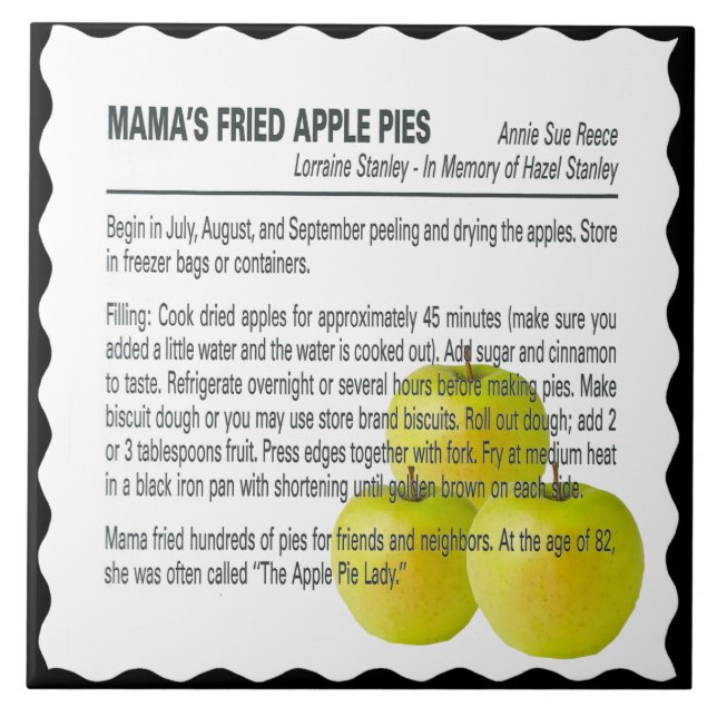 PEDAÇOS DE MAMA FRIED APPLE (Frente)