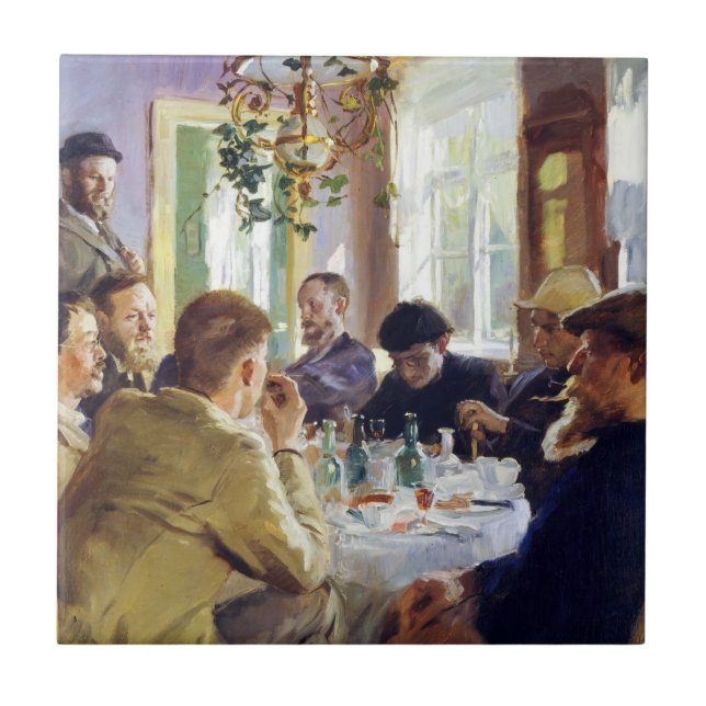 Peder Severin Kroyer - Hora do almoço (Frente)