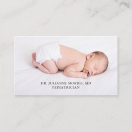 Pediatra Cartão de visita