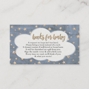 Pedido de Livro para Convite de Chá de Bebê de Men