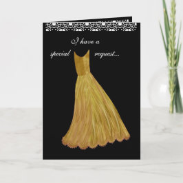 PEDIDO ESPECIAL - Palhaço DOURADO de Convite para