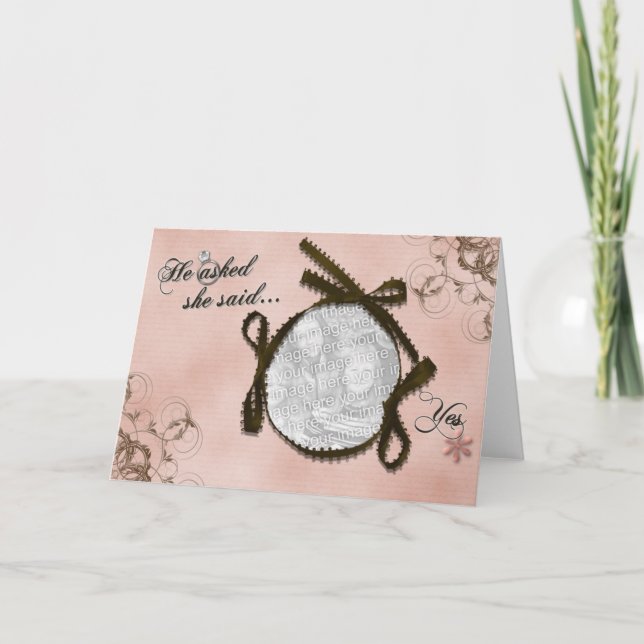 Pediu, disse sim o cartão do quadro da foto (Frente)