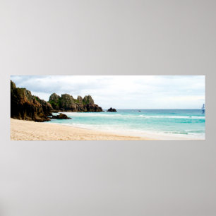 Pedn Vounder, poster da praia de Cornualha