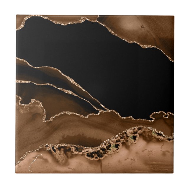 Pedra Contemporânea Ágata Marmoreada do Deserto Fa (Frente)