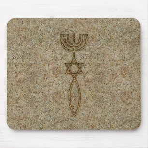 Pedra messiânica Mousepad do selo