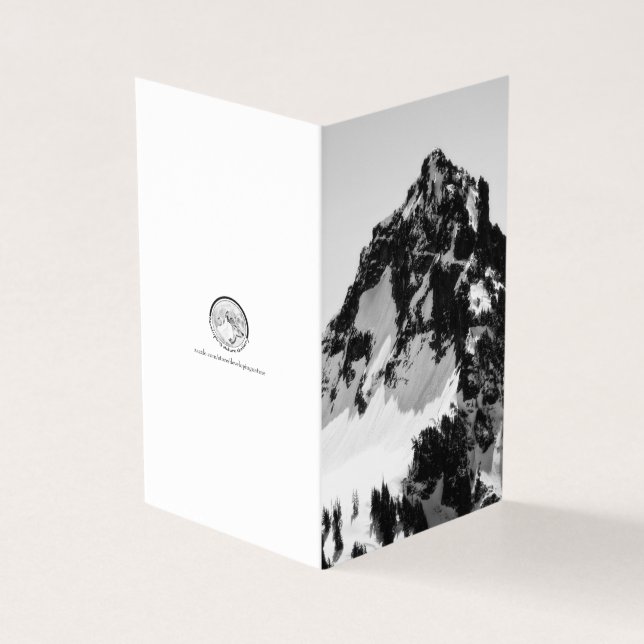 Pedra, neve e árvores (Exterior)