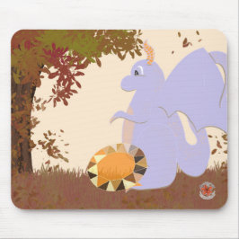 Pedra Preciosa e Dragões November Mousepad