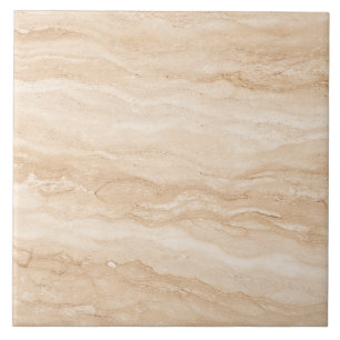 Pedra Travertina Quente – Azulejo Cerâmico Premium