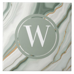 Pedra verde verde-Azulejo do Mar Verde-Mármore-cla