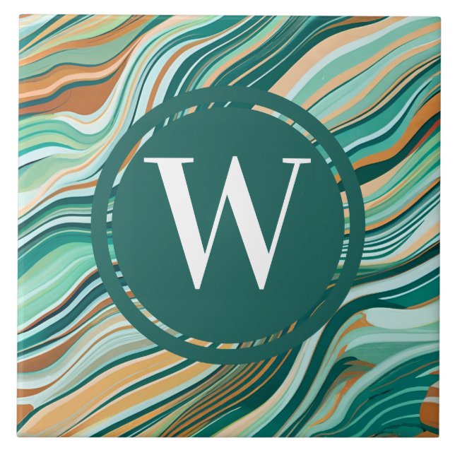 Pedra verde verde-Azulejo do Mar Verde-Mármore-cla (Frente)