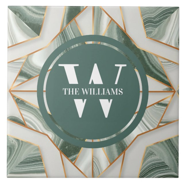 Pedra verde verde-Azulejo do Mar Verde-Mármore-cla (Frente)