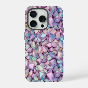 Pedras Holográficas Padrão Personalizado