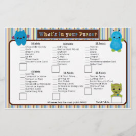 Peek a Boo Monstros Jogo de Caça com Carteira de C