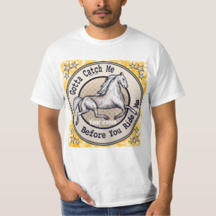 Pega uma camiseta Cavalo
