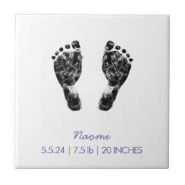 Pegada Personalizada | Carregue Seu Bebê Em