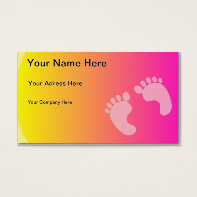 Pegadas de Bebê (Frente)