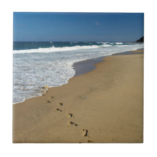 Pegadas Em Praia, Mabibi, Thongaland