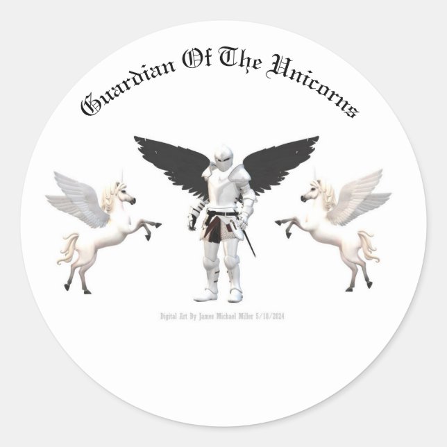 pegador de sonhos adesivo de James Michael Miller (Frente)