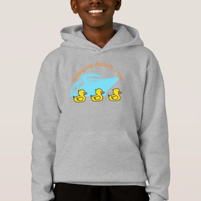 Pegando Meus Patos Cruzeiros Em Uma Fila (Frente)