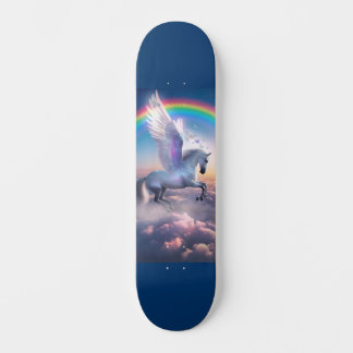 Pégaso com Skate Rainbow