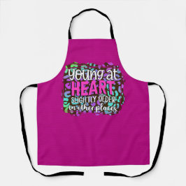 Peggy Ann Pink Young and Old Kitchen Apron