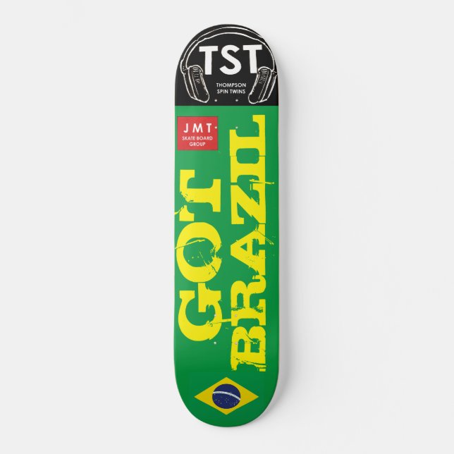 PEGOU BRASIL Skateboard (Frente)