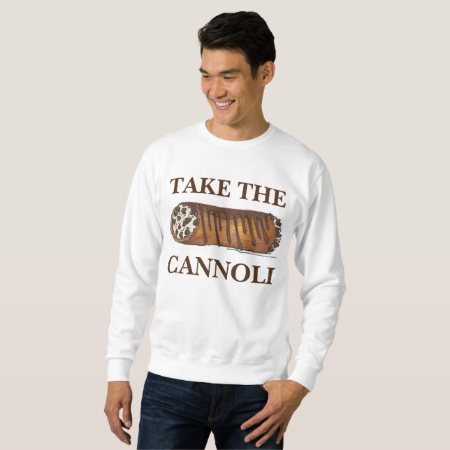 Pegue a camiseta canolis italiana (Frente Completa)