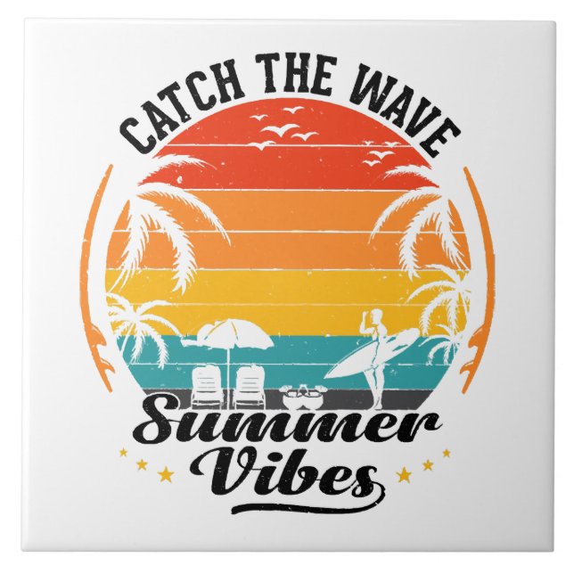 Pegue a Onda Vibrações de Verão (Frente)