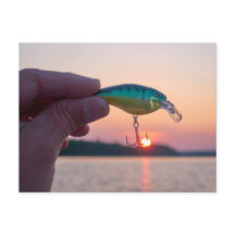 Pegue o cartão postal do pôr do sol