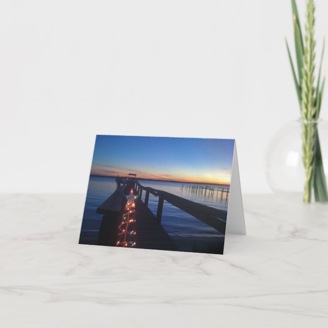 Pegue o seu cartão de feriado limite (Frente)