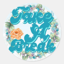 Pegue um adesivo de quebra com Floral Garland