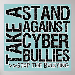 Pegue uma posição contra Cyber Bullies Poster