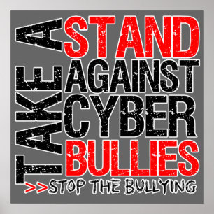 Pegue uma posição contra Cyber Bullies Poster