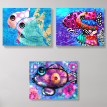 Peixe Abstrato de Peixes Náuticos Costeiros, Rosa-