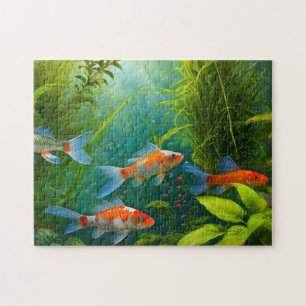 Peixe Art 4 Fotos Quebra-cabeça Internet Quebra-ca