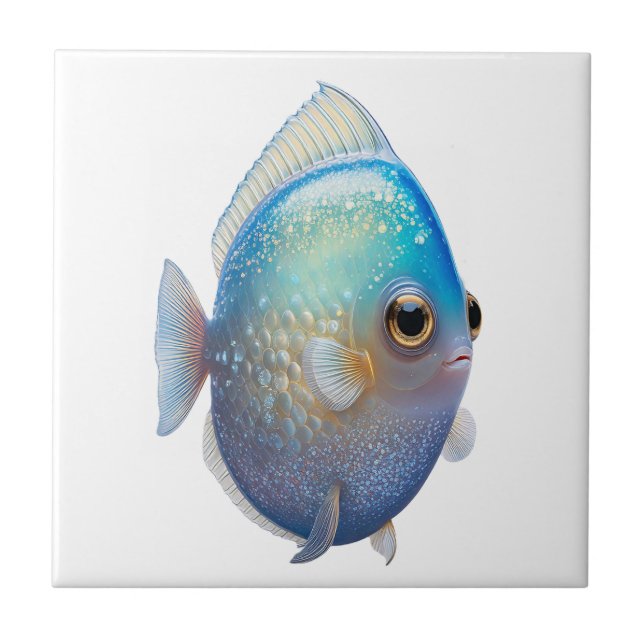Peixe Branco Cristal (Frente)