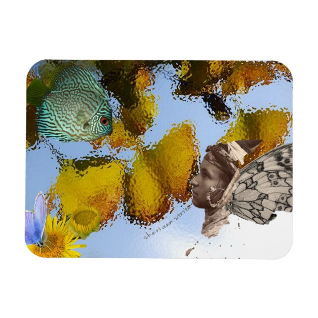 Peixe e ímã (Horizontal)