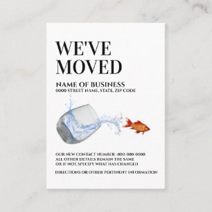 Peixe fora de água, anúncio em movimento