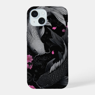 Peixe Koi Japonês Modo Escuro