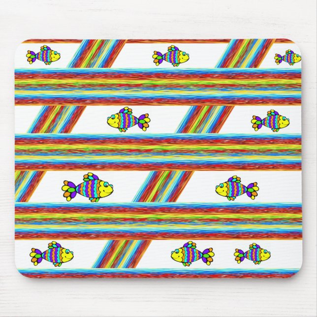 Peixe Mousepad (Frente)