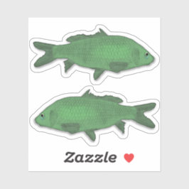 Peixe ou Adesivo de Peixe - Verde