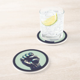 PEIXE PARA CIMA 2a Círculo Porta copos